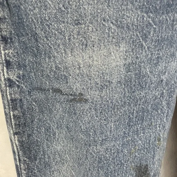 Levis 501xx Vtg 90's Men's Denim Blue jeans TAG 35Wx32L Button Fly MADE IN USA.